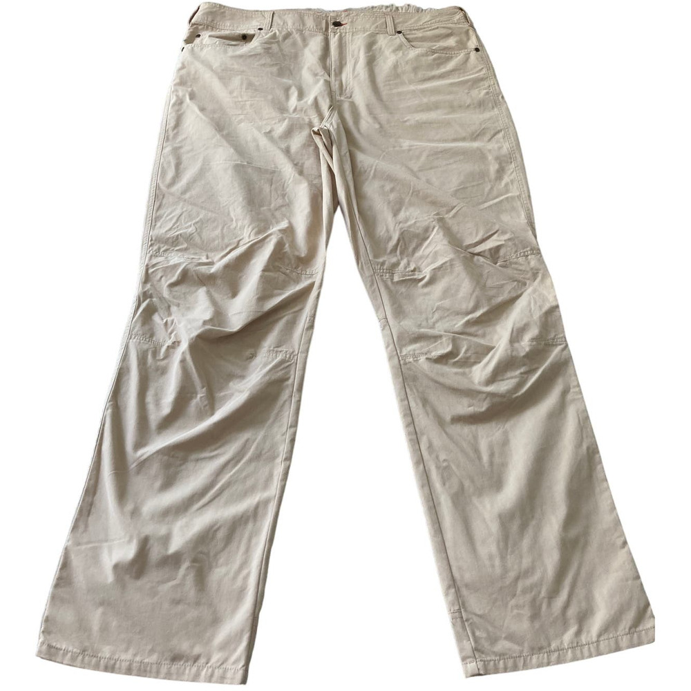 Orvis Trout Bum Cream Khaki Cotton Nylon Outdoors Pants, Mens Size 40 109